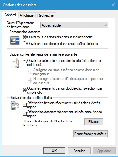Fichiers cachés