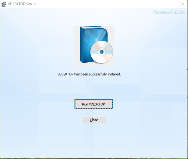 vdesktop run