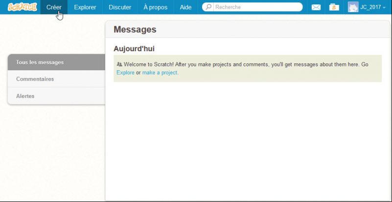 creer_projet_scratch