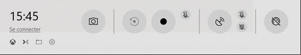 Barre de jeux Windows 10