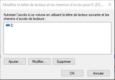 Clé USB non reconnue