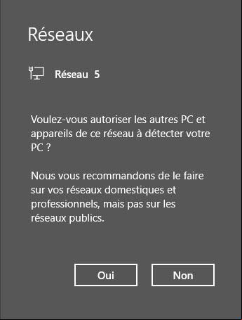 Nouveau réseau vPN Windows 10