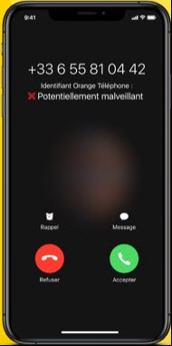 Orange Téléphone
