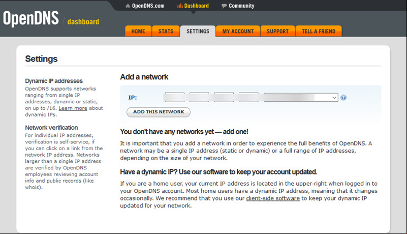 Open DNS tutorial