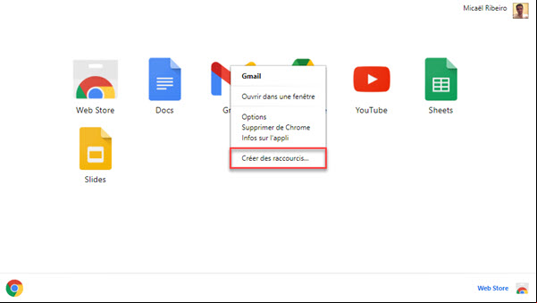 Gmail sur Windows 10