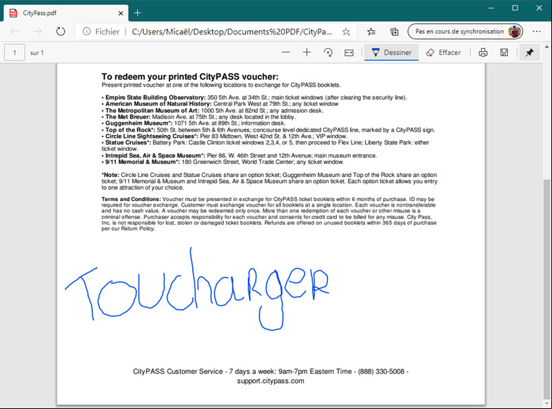 Microsoft Edge PDF